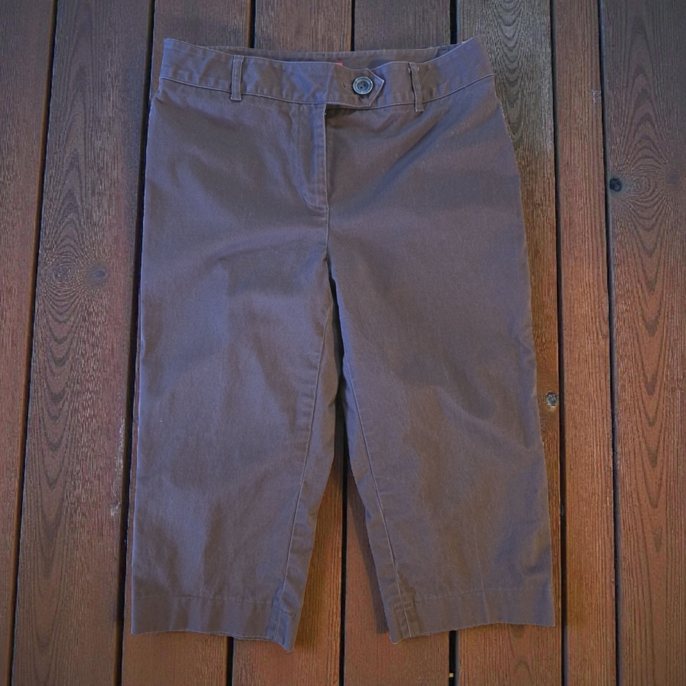 Oscar de la Renta Brown Women's Bermudas